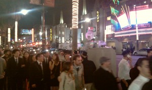 New Years Eve on Hollywood Blvd